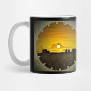 Farm sunset horizon Mug
